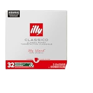 Illy Classico Roast Coffee Pods for Keurig